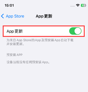 巴中苹果15维修中心如何让iPhone15APP自动更新